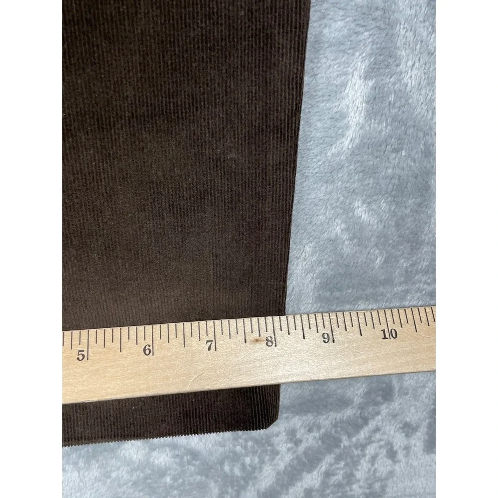 Lauren Ralph Lauren Mens Brown Corduroy Straight Leg Trousers Pants 39x29